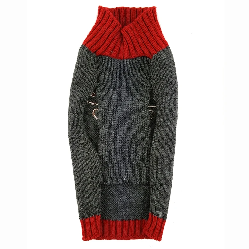 Abrrlo, Рождественская Одежда для собак, милый зимний теплый Рождественский свитер с лосем для маленьких и средних собак, джемпер для питомцев, одежда для щенков, Джерси