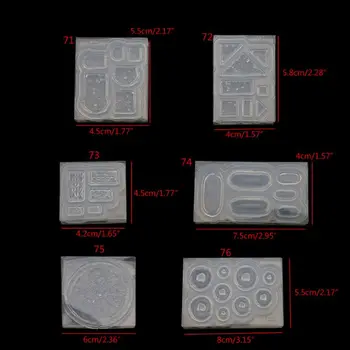 

Mini Bottle High Heels Bread Pot Pendant Resin Mold Miniture Food Play Mold Tool 1XCA