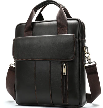 

Brand Genuine Leather Shoulder Bag Men Messenger Bags Man Crossbody Bags for Men Natural Bag