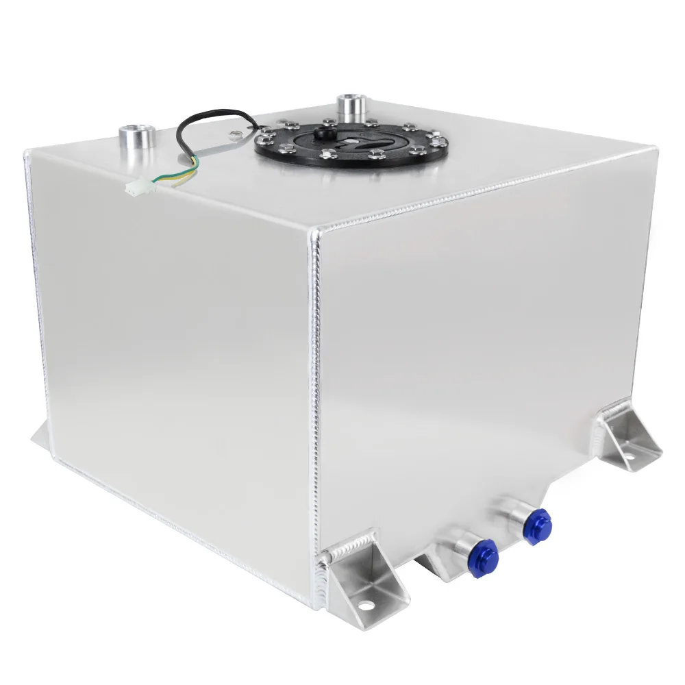 Hypertune 30L алюминиевый топливный всплеск бак зеркальный полированный элемент с
