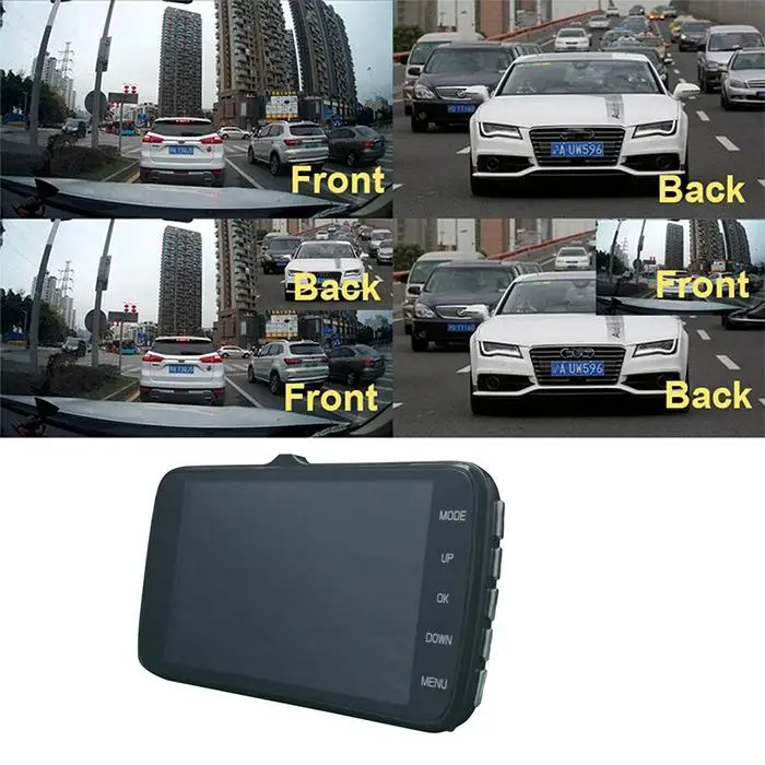 4,0 дюймов автомобиль ADAS умный Реверсивный изображение портативный HD FHD 5 миллионов объектив вождения рекордер ips дисплей 1 JPEG