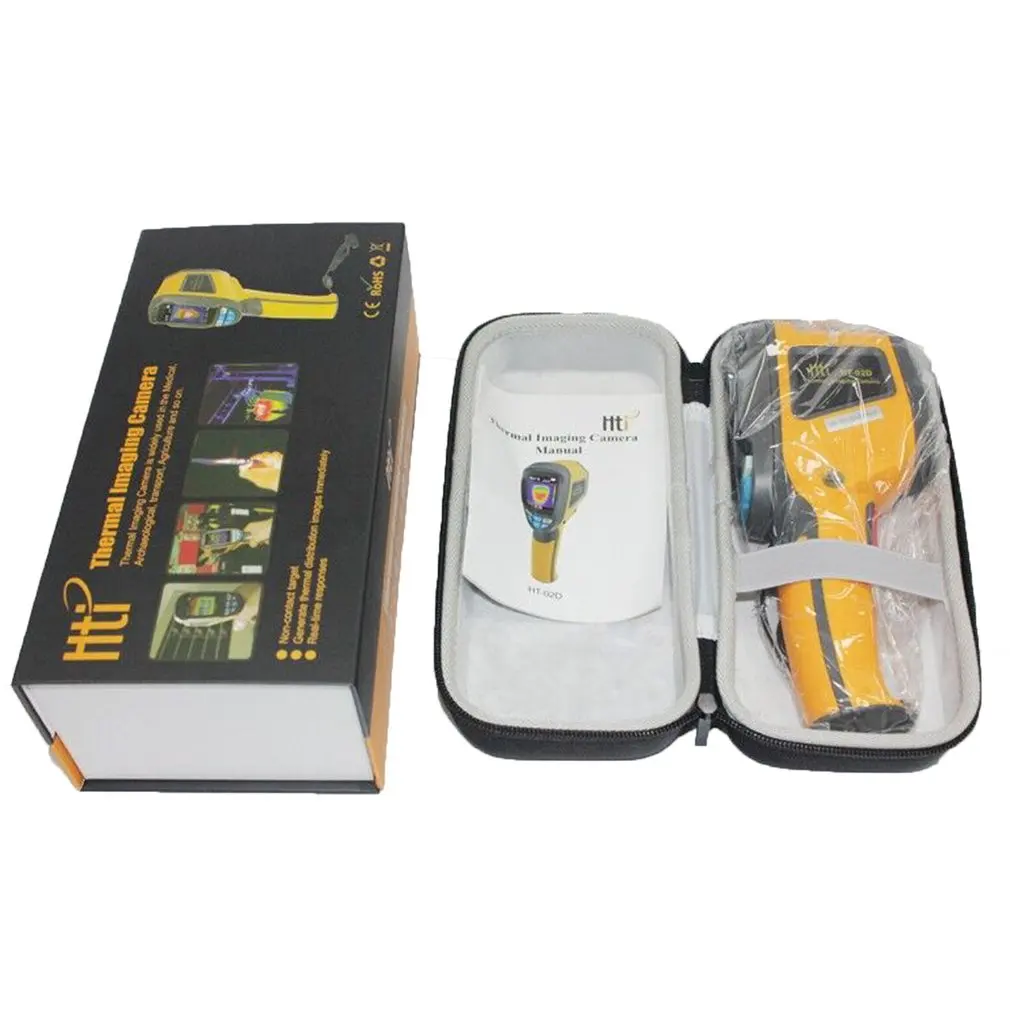 

Protable Thermal Imaging Camera Infrared Thermometer Imager Support Video Pictures Recording Imaging Camera HT-19 HT-02 HT-A2