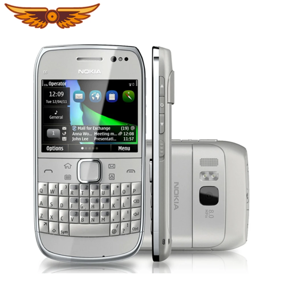 extreem Hijsen Inheems Originele Nokia E6 E6 00 Gsm 8MP Camera Qwerty Toetsenbord Symbian Anna  Systeem 8Gb Rom 720P Fm Radio Unlocked mobiel|Mobiele Telefoons| -  AliExpress