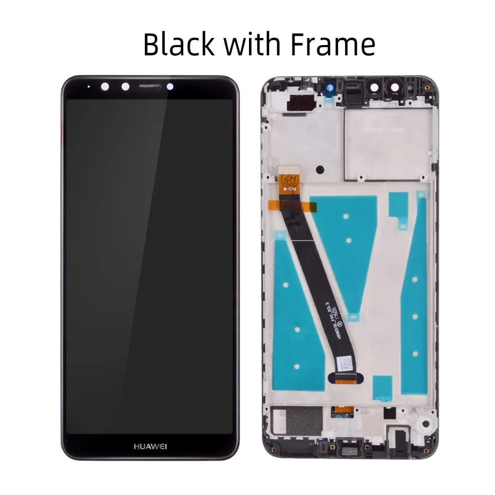 ЖК экран с рамкой для HUAWEI Y9 2018 оригинальный сенсорный FLA L22 LX2 LX1 LX3 дисплей|Экраны