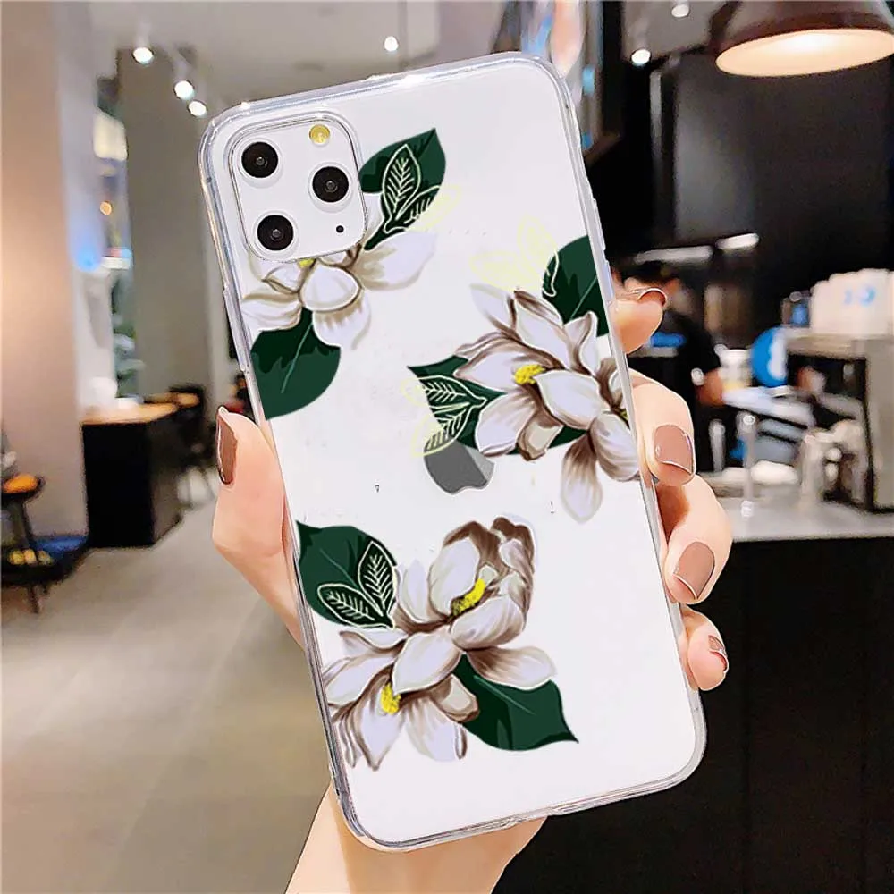 Телефонные чехлы с синей бабочкой для iPhone 11 Pro чехол 7 8 Plus X XS Max XR 6 6S 5 5S SE 2020 мягкий С