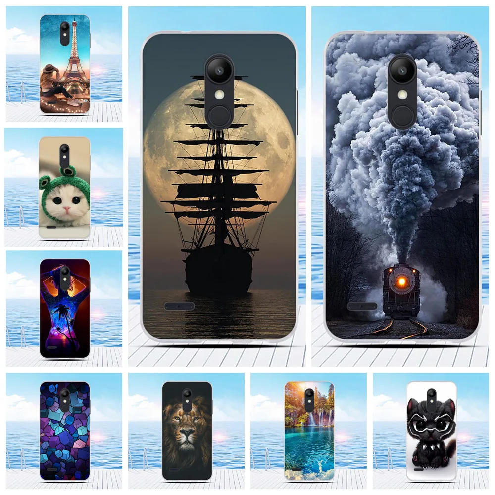 

Phone Shell For LG K10 K10+ 2018 Cartoon Soft Silicone Case Cover 5.3 inch For LG K10 Alpha 2018 TPU Back Painting For LG K11