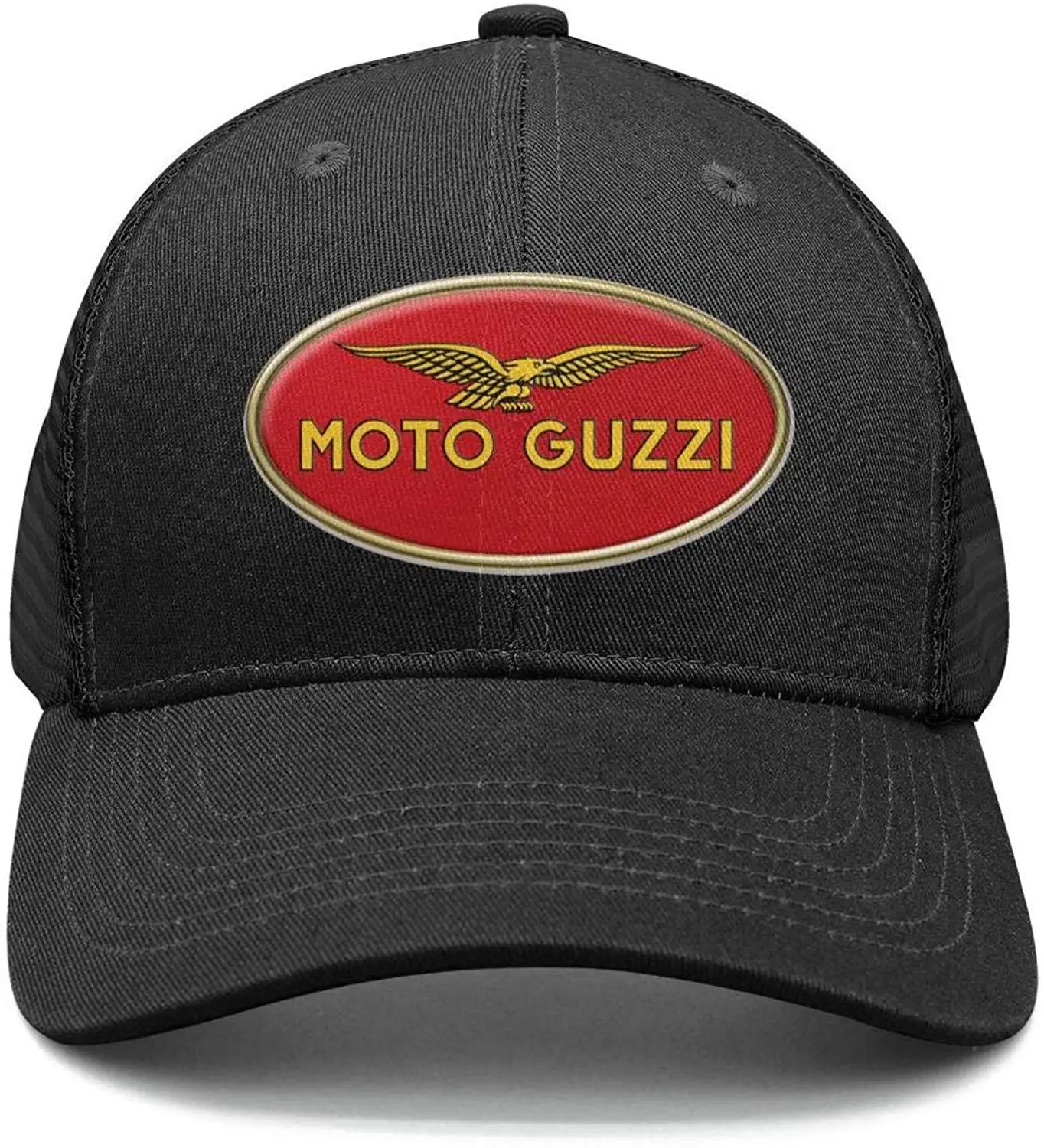 Для мужчин Для женщин Регулируемый мото-Guzzi-мотоцикл-логотип-Кепка-тракер папа Бейсбол Шапки Кепки