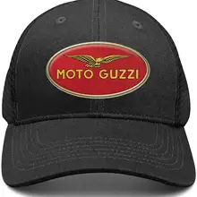 Для мужчин Для женщин Регулируемый мото-Guzzi-мотоцикл-логотип-Кепка-тракер папа Бейсбол Шапки Кепки