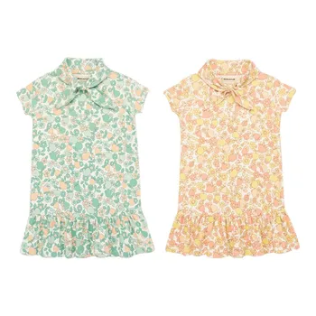 

Ins Explosion Models 2020 Summer New MP The Same Series of Small and Medium-sized Girls Cotton Floral Dress Children's Skirt