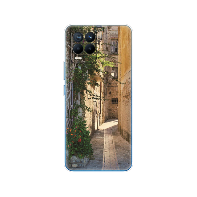 Realme 8 Case 6.4" Soft Silicon TPU Back For Realme 8 Pro OPPO Realme8 4G RMX3085 Phone Cover Coque Capa Funda Bumper Bag