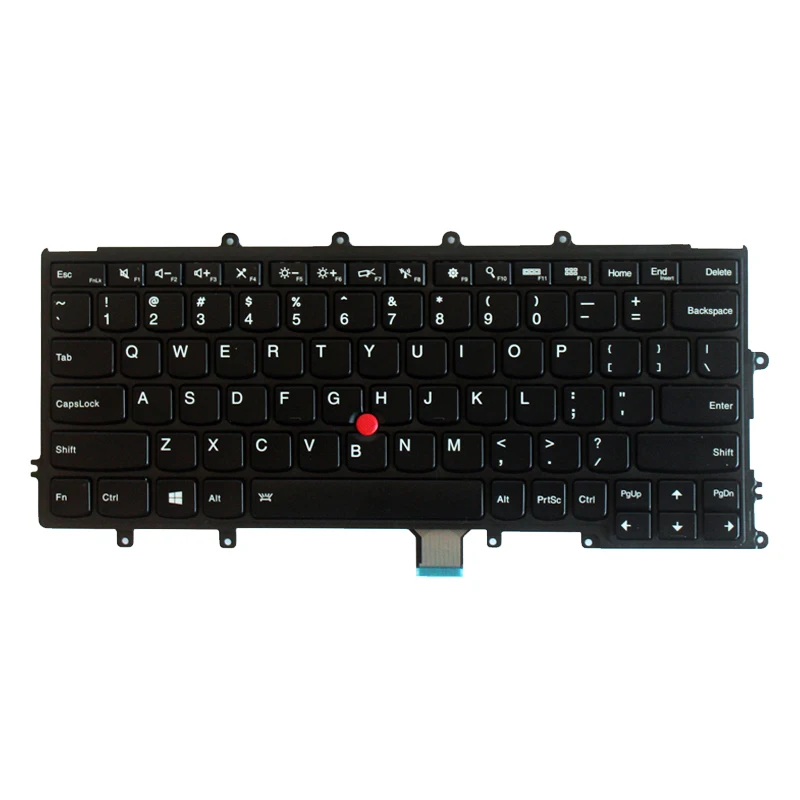 Teclado do Portátil dos Eua para Lenovo 04x0213 com Luz de Fundo Novo Thinkpad X240 X260s X270 Preto Eua Teclado X230s X240s X240i - Imagem 2