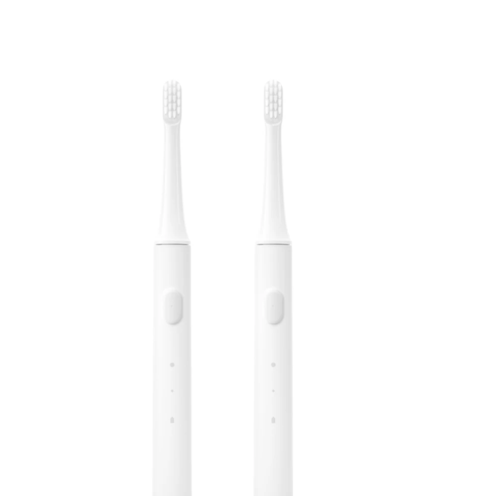 Xiaomi Mijia T100 звуковая электрическая зубная щетка для взрослых ультра звуковая автоматическая зубная щетка USB перезаряжаемая IPX7 Водонепроницаемая зубная щетка - Цвет: 2psc