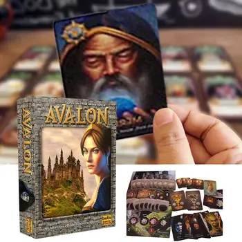 

1 Set New Board Game Resistance Avalon Indie Family Interactive Full English Board Game Card Children's Educational Toys