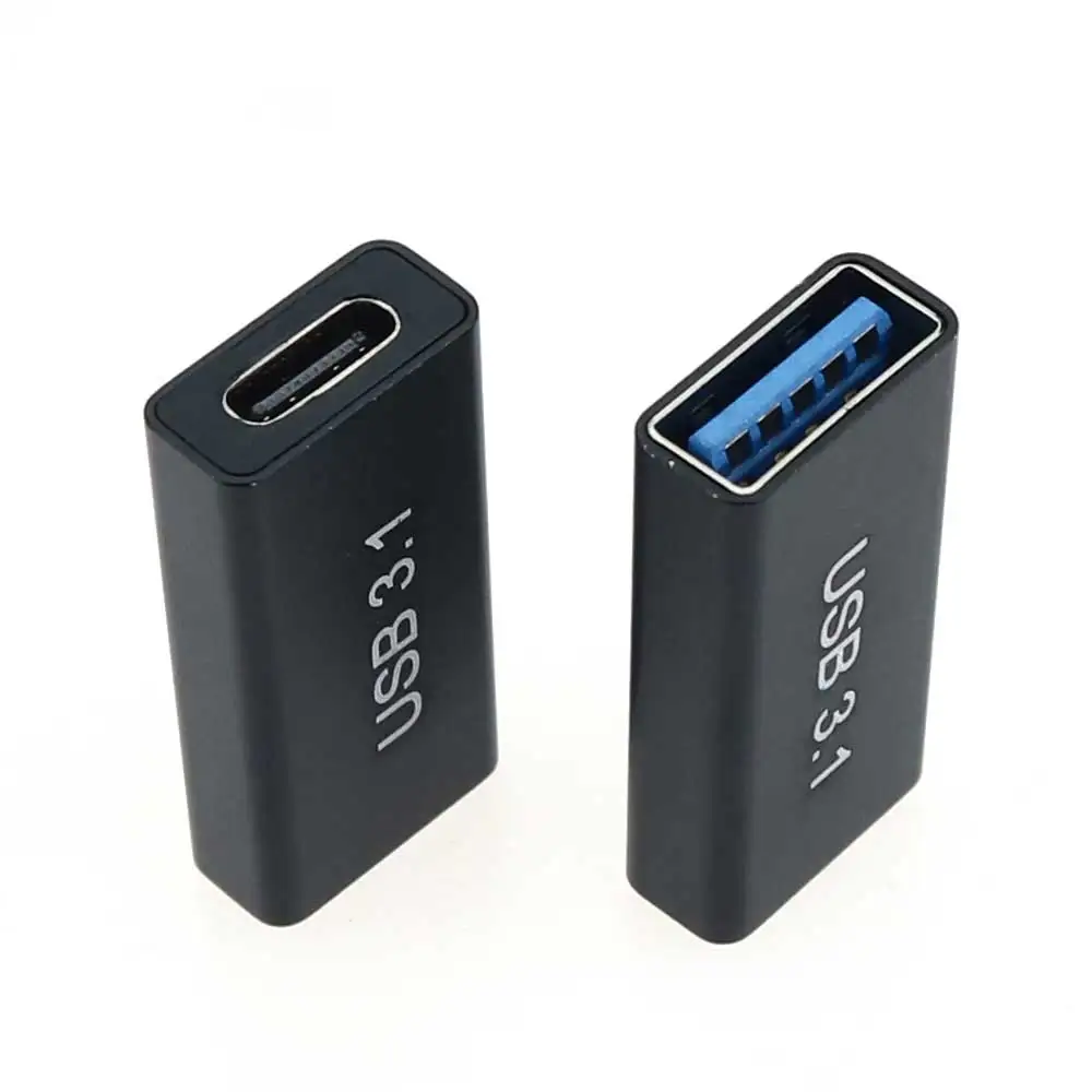 Type C Connector Connector Adapter Cable Adapter USB Plug Socket Connector PCB Adapter Converter 1PCS USB 3.0 Coupler Female to USB Type C Female Adapter Super Speed USB3.0 Type-C Extender Connection