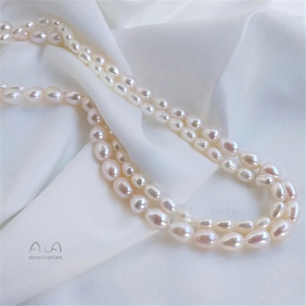Natural freshwater pearl rice shape 
