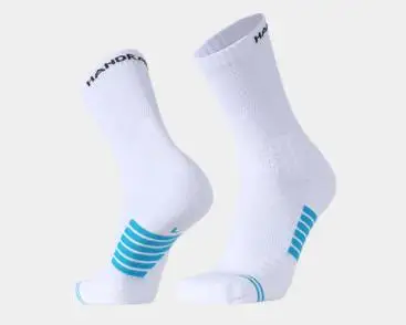 white S Xiaomi профессиональные баскетбольные носки, боксерские Элитные дышащие спортивные носки, Нескользящие прочные мужские и женские носки для верховой езды, чулок для велоспорта - Цвет: white S