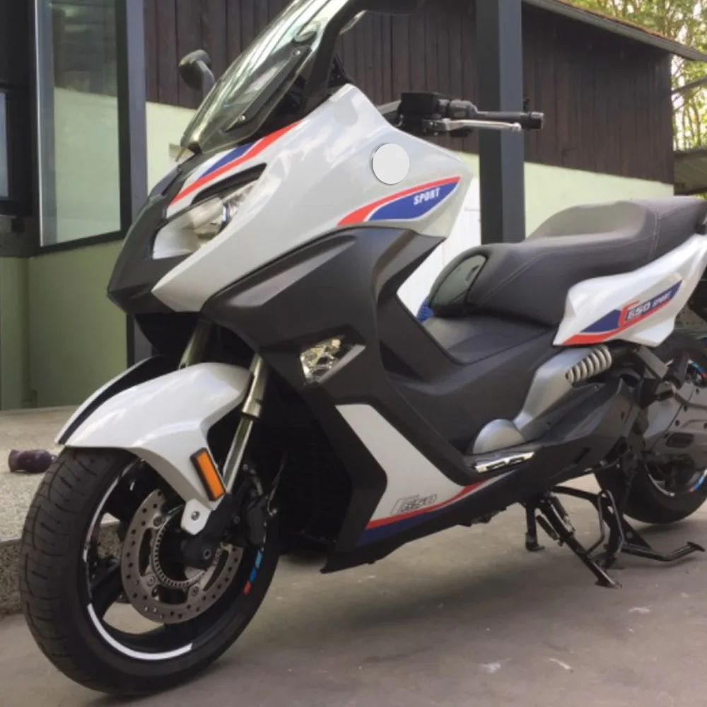 オートバイのアクセサリー,改造された粘着性の装飾的なステッカー,BMW