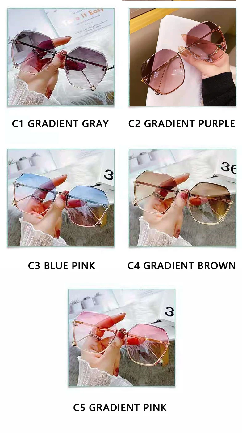 color gradient lens sunglasses