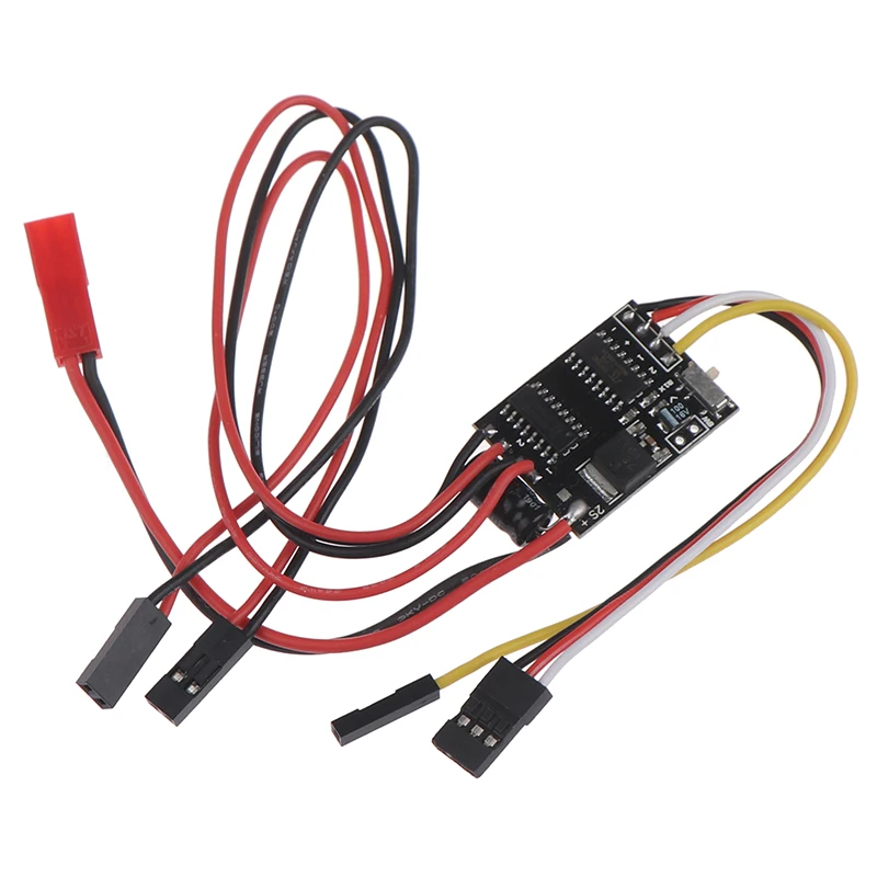

1 шт. двухсторонний двунаправленный матовый Esc 2s-3s Lipo 5a Esc контроль скорости для радиоуправляемой модели лодки/резервуара 130 180 матовые детали двигателя