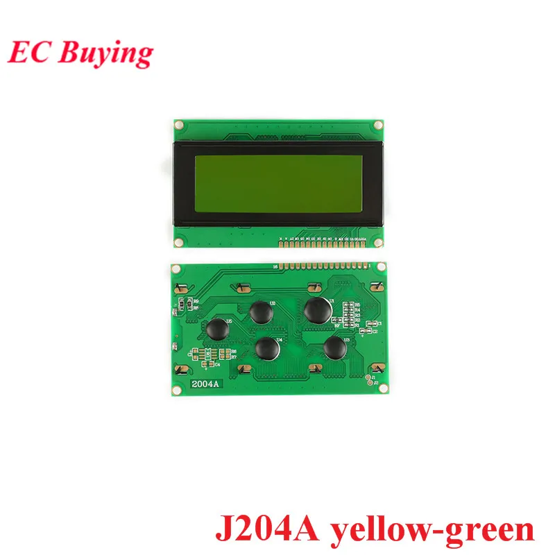 ЖК-модуль 1602 1602A J204A 2004A 12864 12864B T ЖК-дисплей модуль синий желто-зеленый экран дисплей IIC I2C 3,3 V/5 V для Arduino