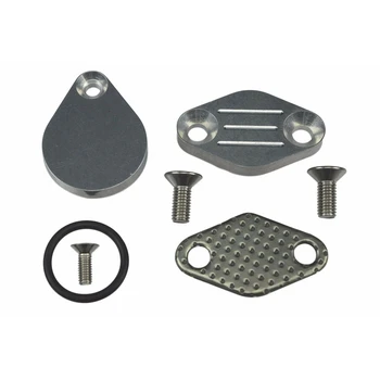 

for LS EGR Delete Plug Intake Exhaust Block OFF Plate LSX Silverado 4.8L 5.3L 6.0L