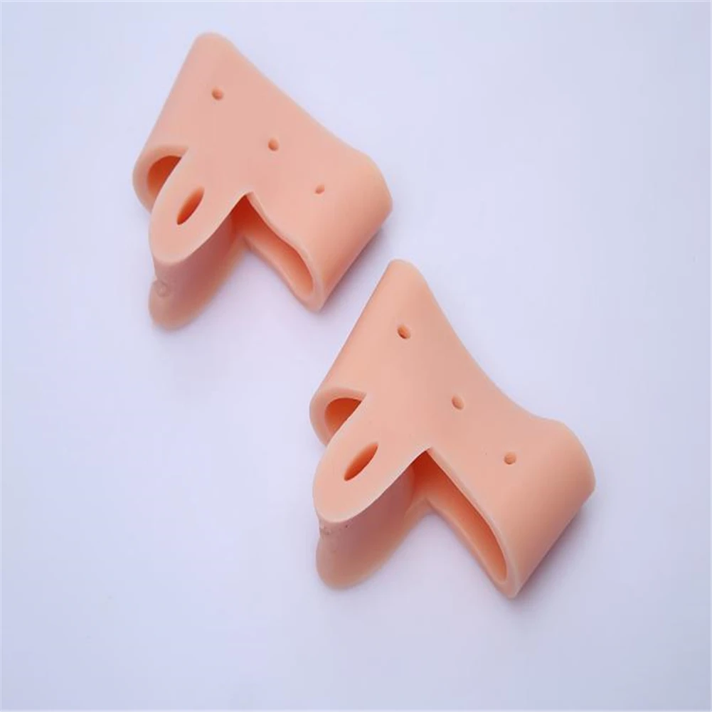 1 Pair Hallux Valgus Bunion Corrector Forefoot Pads Bone Thumb Orthopedic Brace Silicone Big Toe Separator Orthopedic Mats