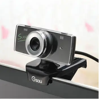 

Webcam Built-in Microphone with USB 2.0 for Laptop Live Broadcast Video Conference Work Computer Camera