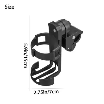 

Cup Motorcycle Bottle Holder Mount Cage Bike ATV Handlebar 360 degrees