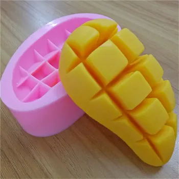 

Fruit Silicone Mango Soap Mold Mango Chocolate Candy Mould Handmade Soap Making Molds Fondant Cake Soap Candle Molds Resin Molds