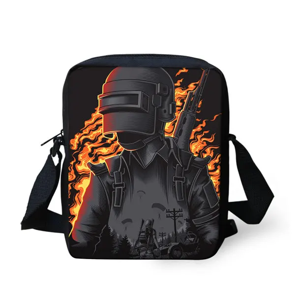 as picture16 THIKIN новая популярная игра PUBG напечатанный мужской рюкзак для подростков мальчиков ланч бокс Пенал школьный детский подарок разнообразие оптом - Цвет: as picture16
