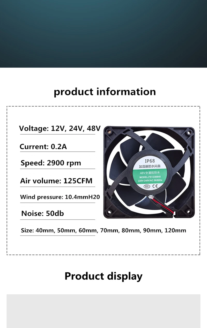 8 9 12cm 12 24 48 220v ip68 à prova dip68 água