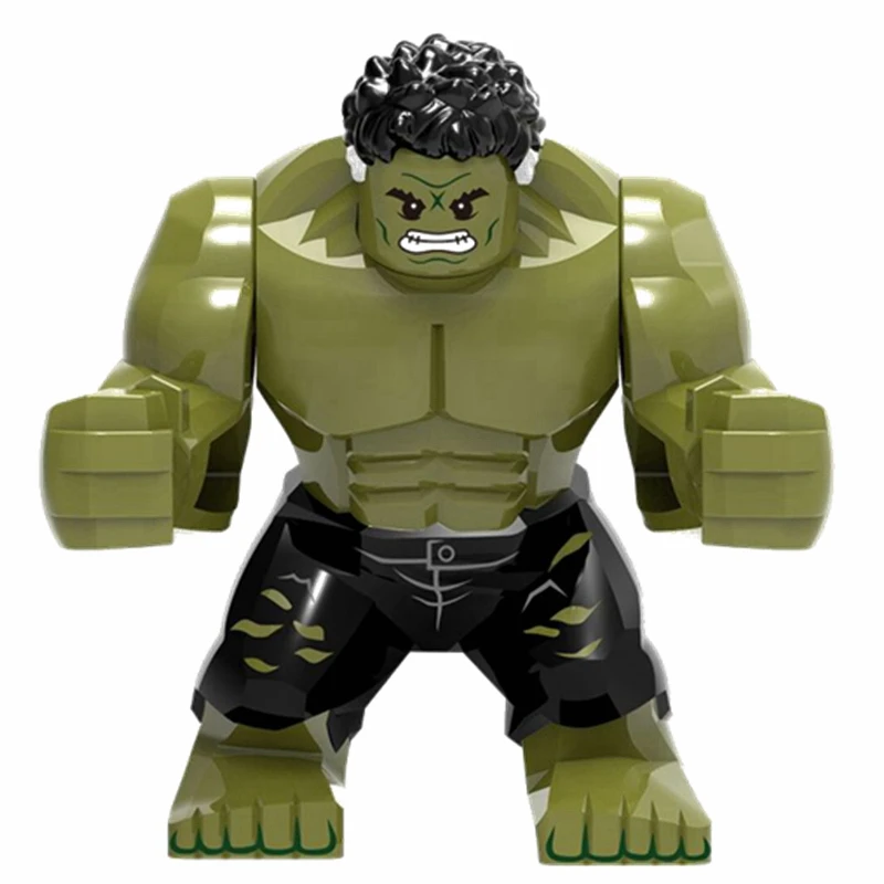 

Single Big Size XH887 Marvel Series Hulk Super Heroes Building Blocks Model Toy For Children Marvel Avengers Children's Gift Kit