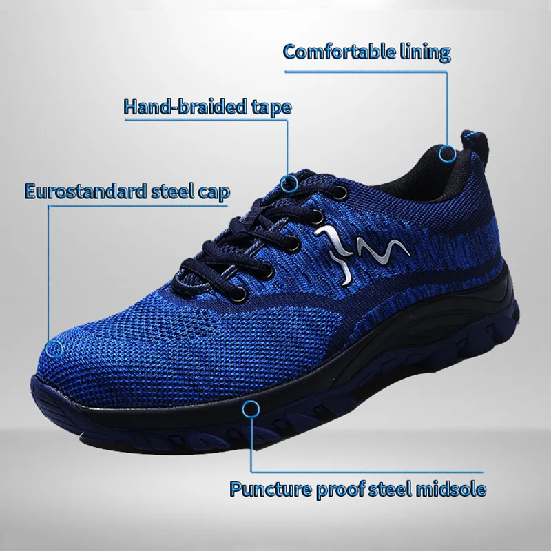 Защитная обувь для мужчин; moman zapatos de seguridad chaussusapatenis masculine speedcross; Легкие уличные кроссовки со стальным носком