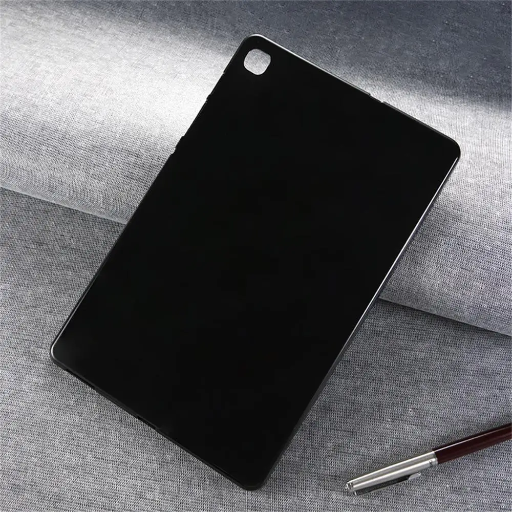 Clear TPU Shockproof Tablet Back Cover - Transparent Soft Case