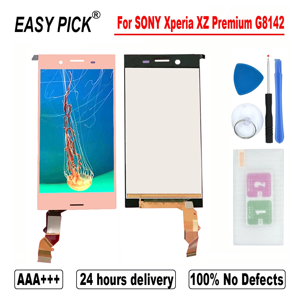 

5.5" Original For SONY Xperia XZ Premium G8142 G8141 LCD Display Touch Sreen Digitizer Assembly For Sony Xperia XZP LCD Screen