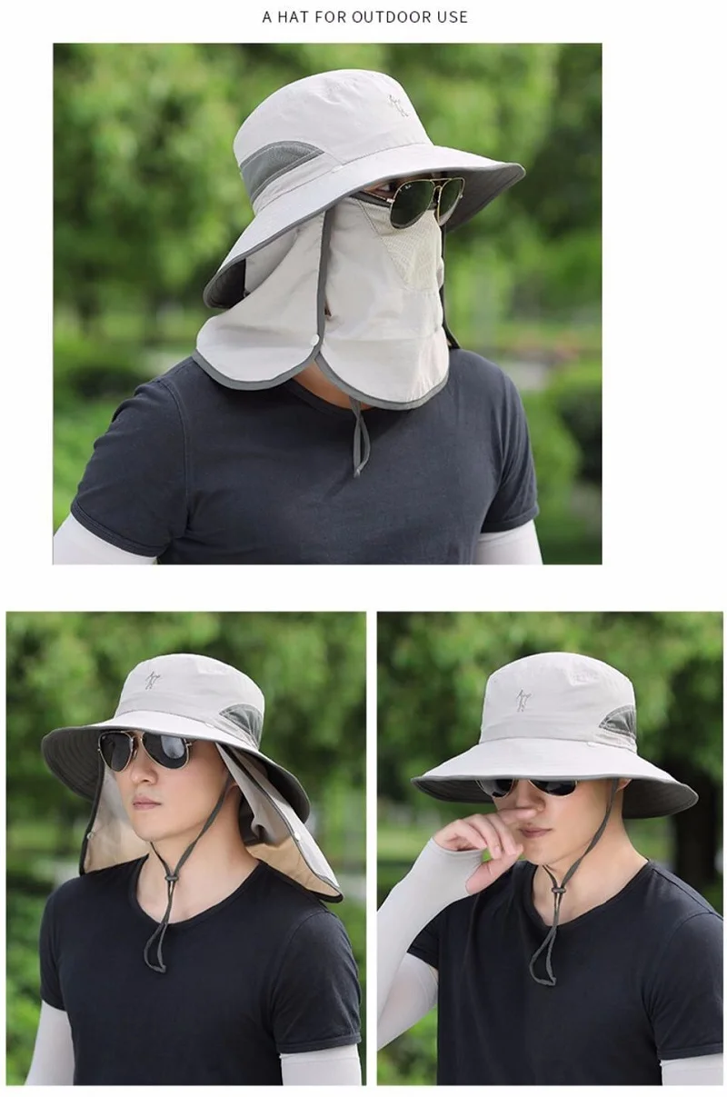 CAMOLAND Summer UPF50+ Sun Hats For 