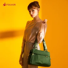Fouvor Новая модная Водонепроницаемая нейлоновая Большая вместительная сумка для женщин Повседневная Женская оксфордская Холщовая Сумка на плечо 6013-05