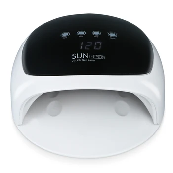 

52W Nail Lamp Dryer UV LED Nail Art Lamp Timer Setting with Led Display Sensor of Nail Dryer Detachable Nail Lamps Nail Art Tool