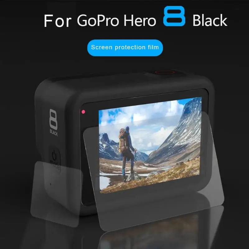 Водонепроницаемый 46 шт. чехол оболочка Крышка объектива фильтрующие пленки сумка для GoPro Hero 8 черный превосходное мастерство и долговечность