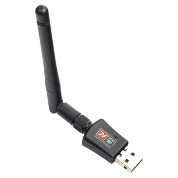 

Mini 5Ghz 2.4Ghz 600Mbps Wireless Dual Band 802.11ac USB WiFi Adapter RTL8811AU for Desktop/Laptop/PC
