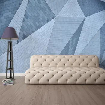 

Custom 3D wallpaper mural fresh abstract lines elegant background wall