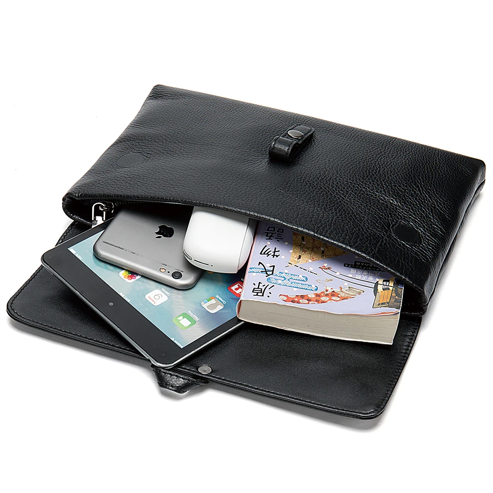 

Men Brief Case Men Handbags Cow Leather Handbags Business Bags Large Capacity Men Cross Body Bags Shoulder Bags Men Brief Case