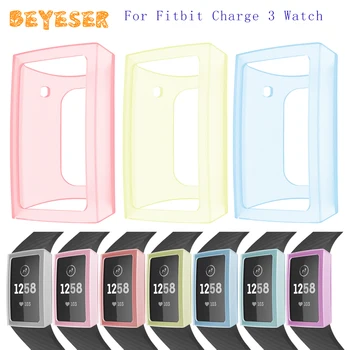 

TPU Watch Protector Case Cover For Fitbit Charge 3 Watch Replacement Accessories TPU Protector Case Cover Shell