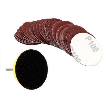 

NICEYARD 100/240/600/800/1000/2000 Grits Cleaning Tools Sanding Disc Set 2inch Sanding Pad 60pcs/set Polishing Tool Woodworking