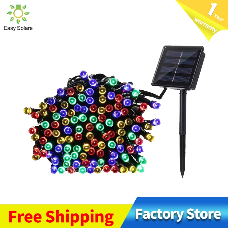 

12 M Multicolor Solar Lamp Outdoor Waterproof lamp Elf Lamp Christmas Girl Solar Street Light Landscape Decorative Garden Lamp