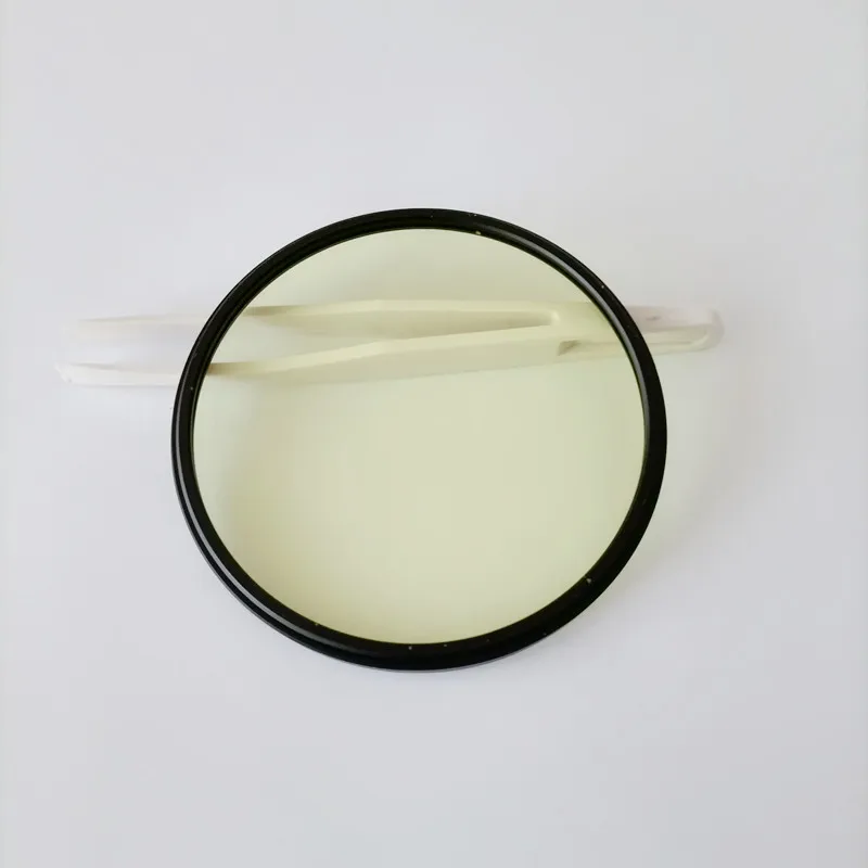 450nm Longpass Camera Filter longpass filter Light Yellow Optical Glass JB450 GG455