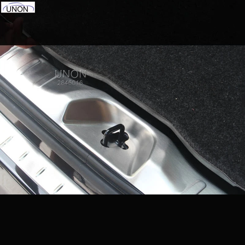 

rear guard Stainless steel trunk guard for NOAH Voxy 70 80 inside+outside rear door sill fender threshold modification dedicated