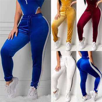 

Womens High Waist Yoga Fitness Leggings Gym Fit Sports Pants Activewear Trousers Gym Workout Pants Fitness Stretch Trousers