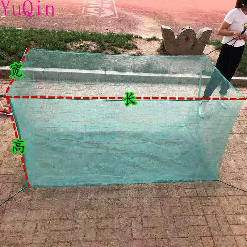 Thicken Aquaculture grow Net Case Lobster Crab Monopterus Albus Anti-escape Breeding Net Customization Size Available aquaculture cage