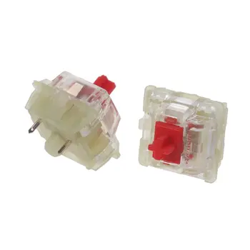 

2Pcs Original SMD RGB Cherry MX Switches 3pin Feet Red Switch Mechanical Keyboard Clear Switch LX9A